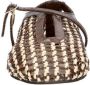 Inuovo raffia ballerina's bruin beige - Thumbnail 2