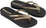 Ipanema Anatomic Bossa Soft Slippers Dames Black Gold - Thumbnail 5