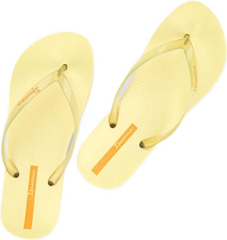 Ipanema Anatomic Connect teenslippers lichtgeel