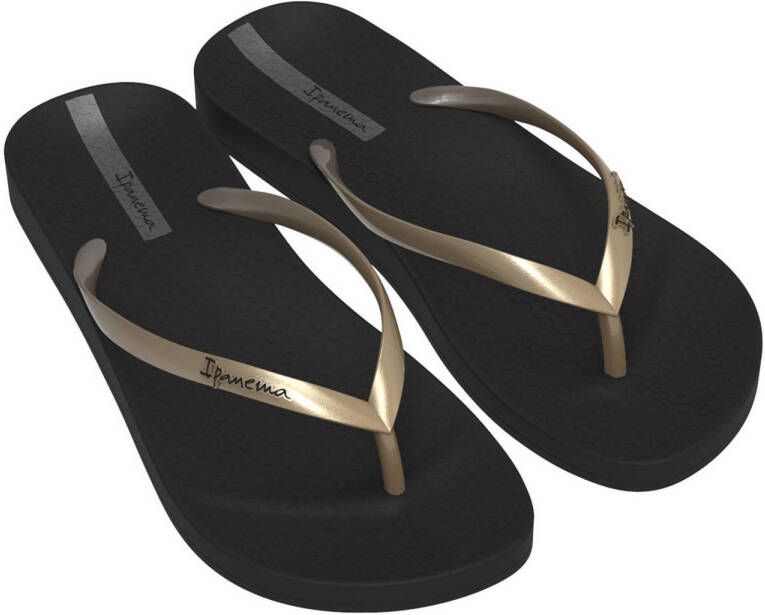 Ipanema Anatomic Shine teenslippers zwart goud