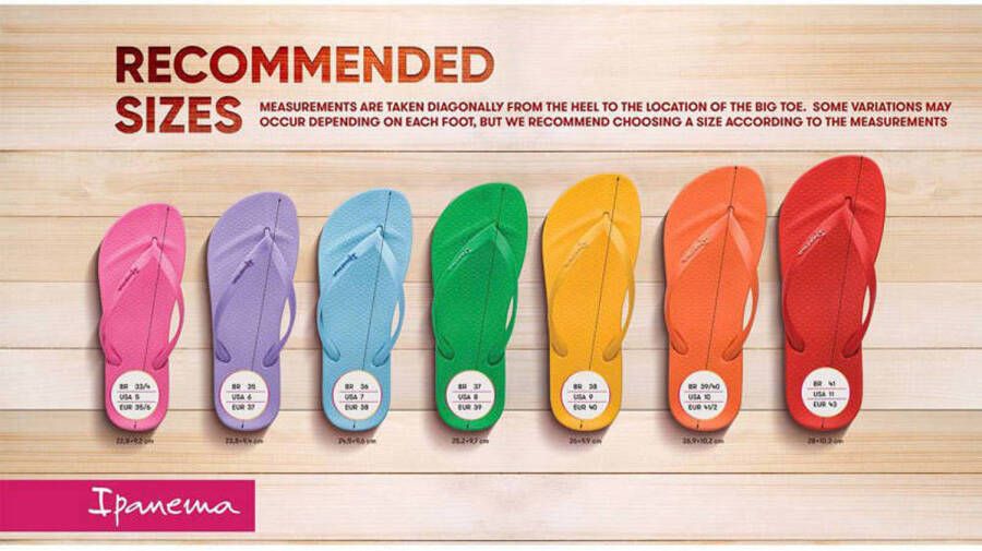 Ipanema Anatomic Tan teenslippers kaki