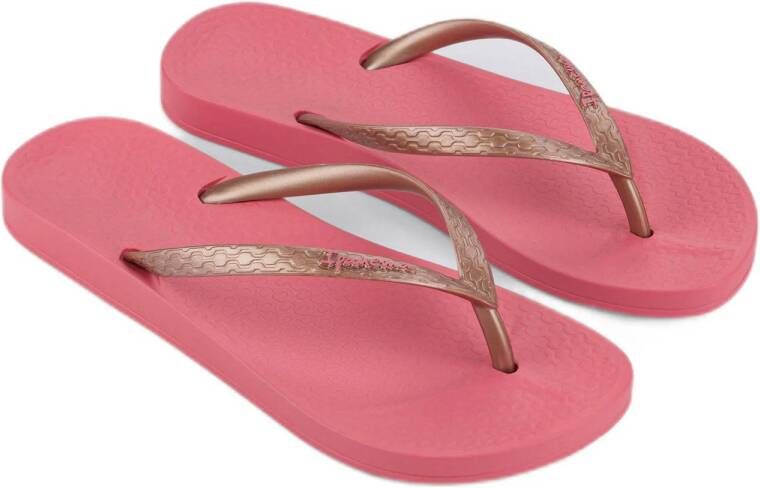 Ipanema Anatomic Tan teenslippers roze goud