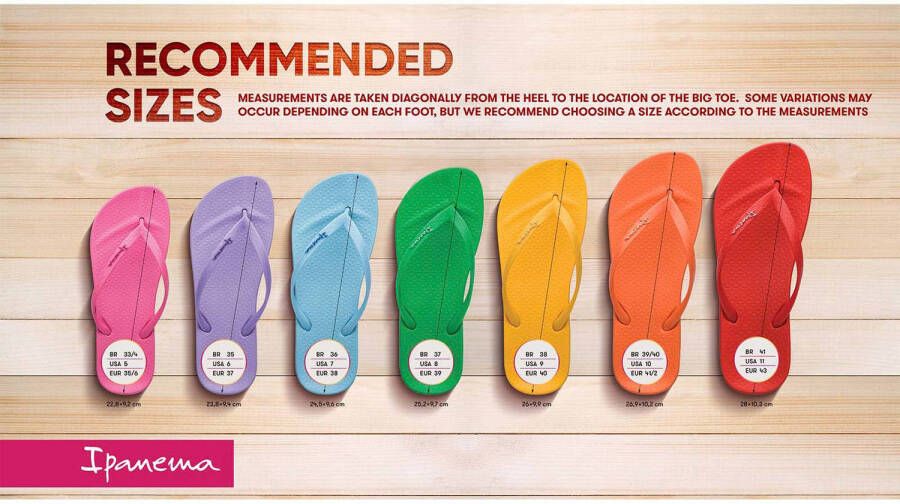 Ipanema Anatomic Tan teenslippers wit