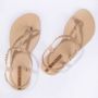 Ipanema Class Wish Slippers Dames Beige Gold - Thumbnail 10