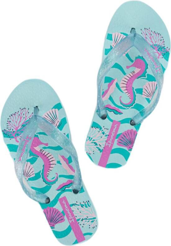 Ipanema Classic teenslippers blauw roze
