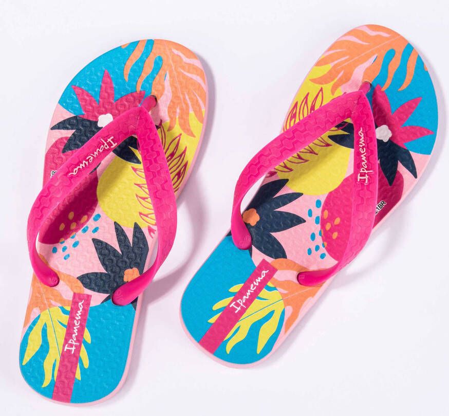 Ipanema Classic X teenslippers roze geel zwart