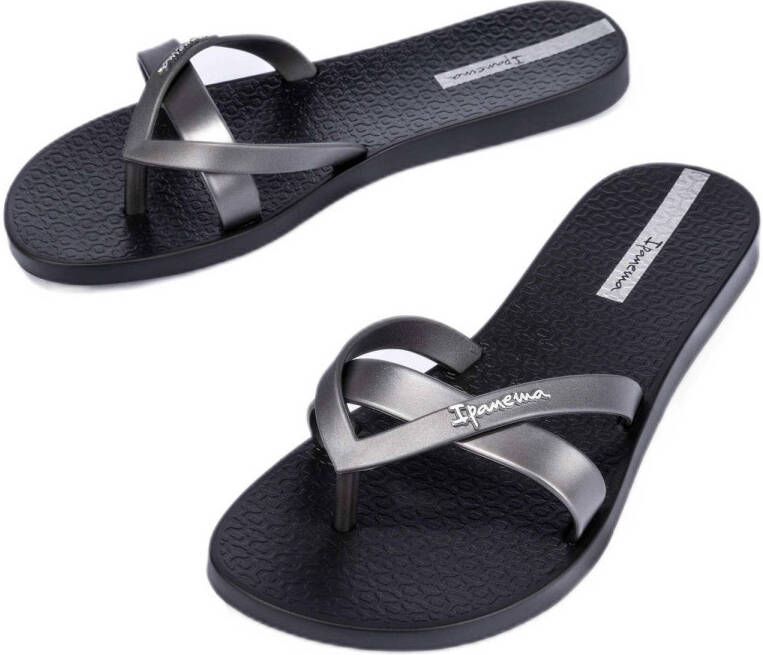 Ipanema Kirei teenslippers zilver zwart