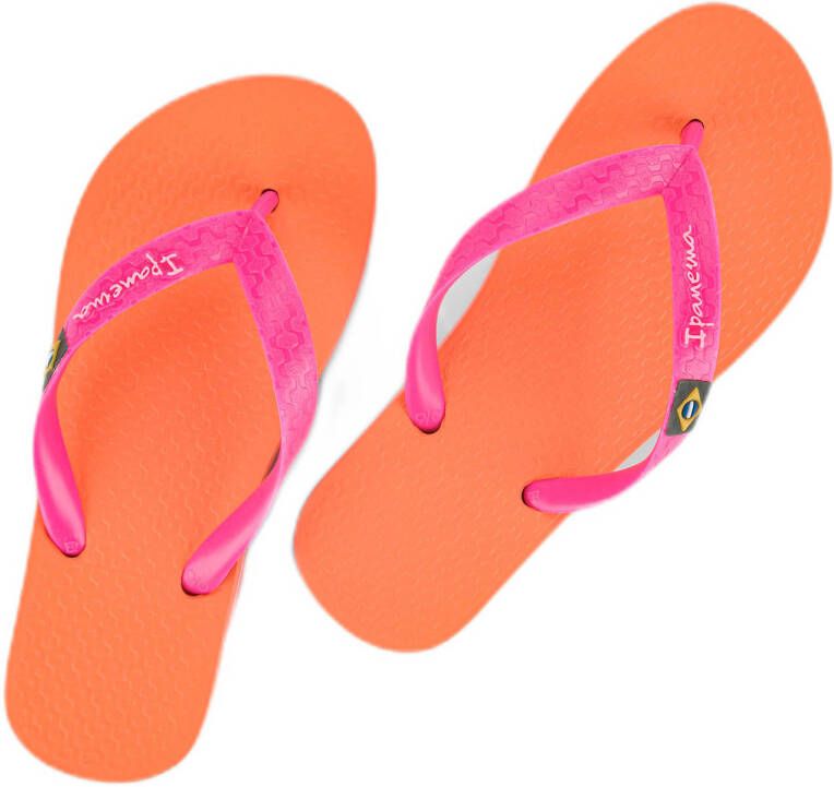 Ipanema teenslippers oranje roze