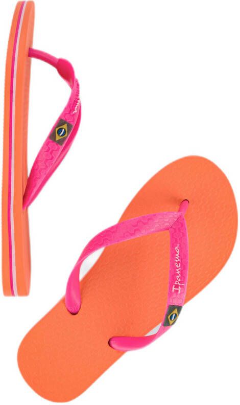 Ipanema teenslippers oranje roze