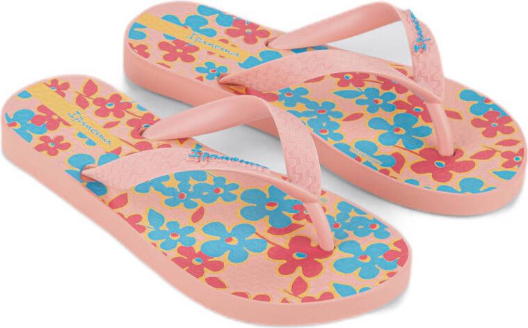 Ipanema Temas teenslippers roze blauw geel