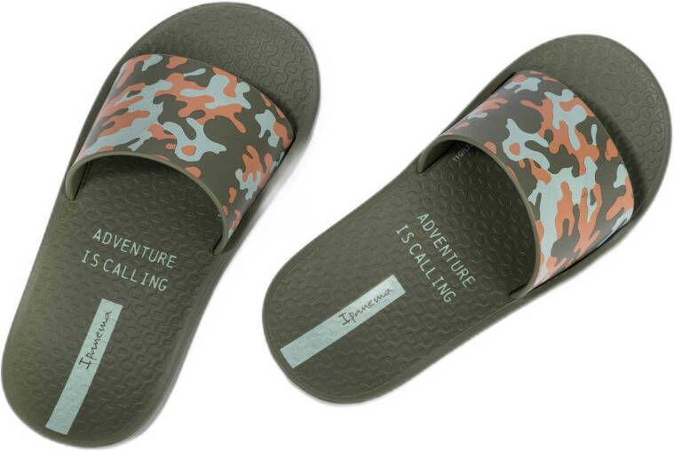 Ipanema Urban Slide badslippers groen