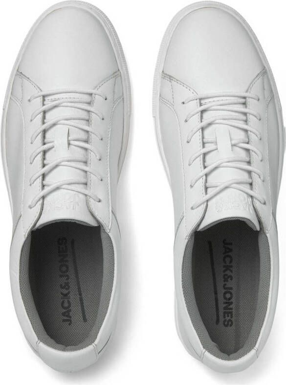 JACK & JONES JFWGALAXY leren sneakers wit