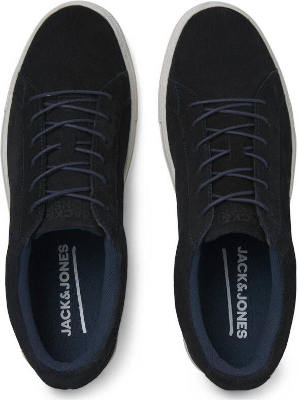 JACK & JONES JFWGALAXY suède sneakers donkerblauw