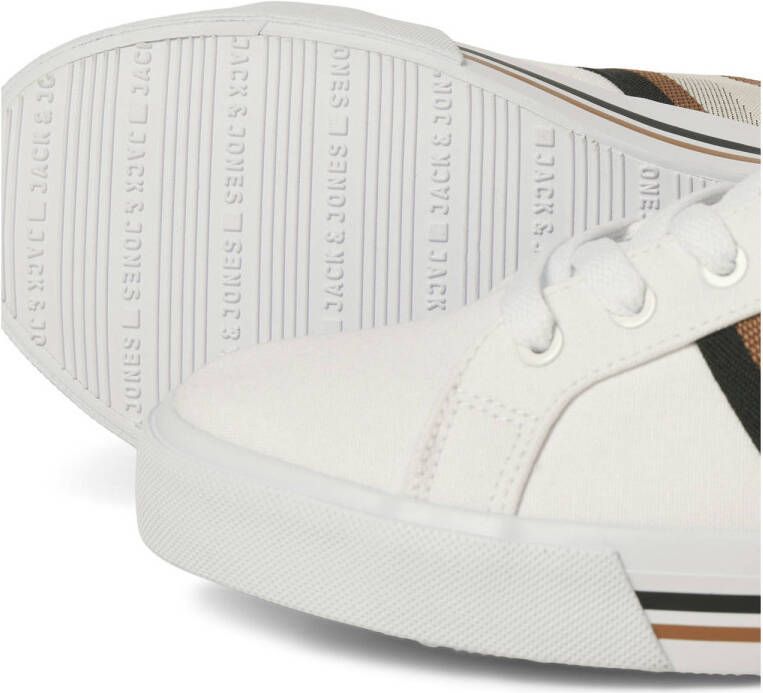 JACK & JONES JFWGorgon sneakers wit cognac
