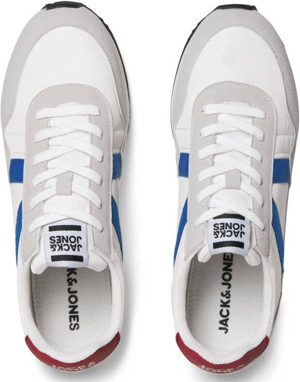 JACK & JONES JFWHAWKER sneakers wit blauw