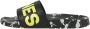 JACK & JONES JFWHyde Splatter badslippers antraciet geel - Thumbnail 2