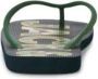 JACK & JONES Jfwlogo Palm Print Flip Flop teenslippers groen - Thumbnail 2