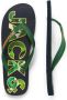 JACK & JONES Jfwlogo Palm Print Flip Flop teenslippers groen - Thumbnail 3