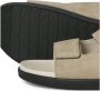 JACK & JONES Jfwstockholm Suede Velcro Sandal leren slippers beige - Thumbnail 2