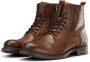 JACK & JONES JACK&JONES ADDITIONALS JFWRUSSEL LEATHER COGNA LN Heren Laarzen - Thumbnail 6