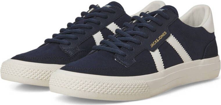 JACK & JONES Jfwmorden Canvas Special Sn sneakers donkerblauw
