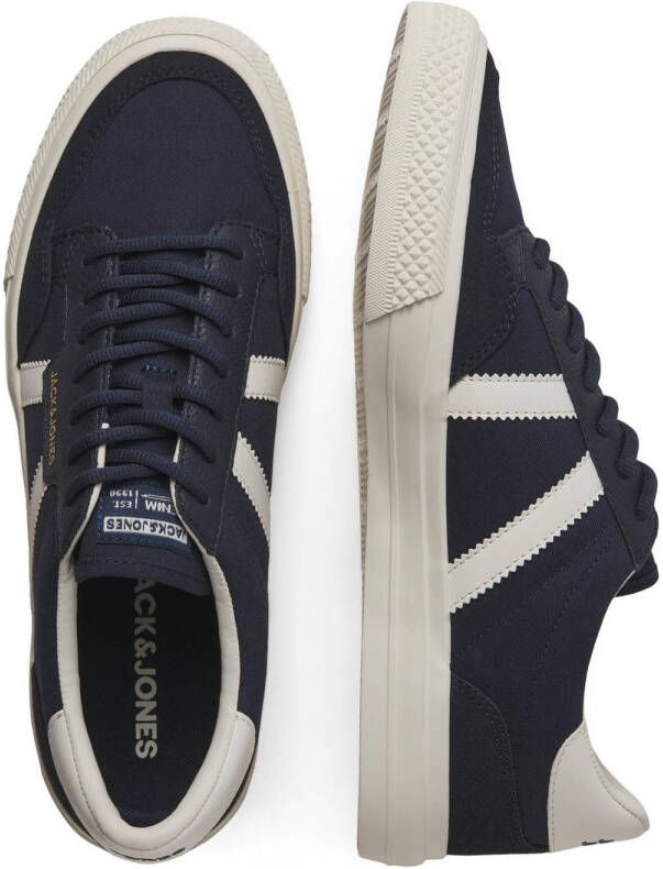 JACK & JONES Jfwmorden Canvas Special Sn sneakers donkerblauw