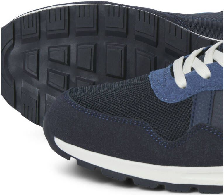 JACK & JONES Jfwharrow Mesh Sneaker sneakers donkerblauw