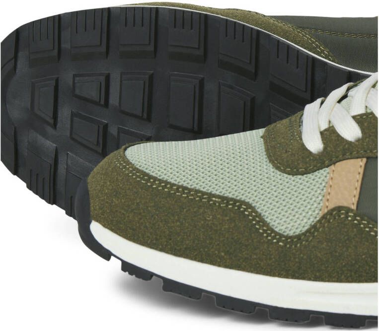 JACK & JONES Jfwharrow Mesh Sneaker sneakers groen