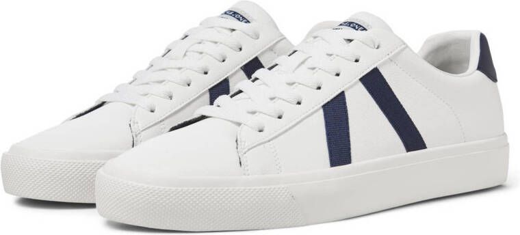 JACK & JONES JFWFREEMAN sneakers wit blauw