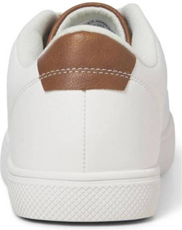 JACK & JONES Jfwbosley Pu Sneaker Noos sneakers wit bruin