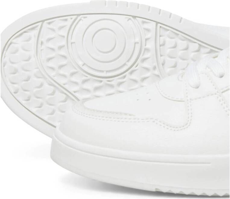 JACK & JONES Jfwealing Pu Sneaker Noos sneakers wit zilver