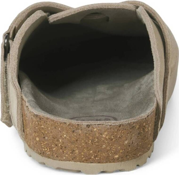 JACK & JONES Jfwlouis Suede Mule suède clogs taupe