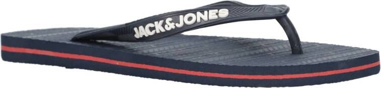 JACK & JONES teenslippers donkerblauw