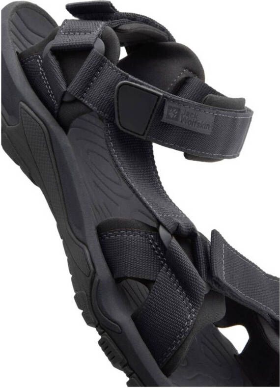 Jack Wolfskin Lakewood Ride outdoor sandalen antraciet