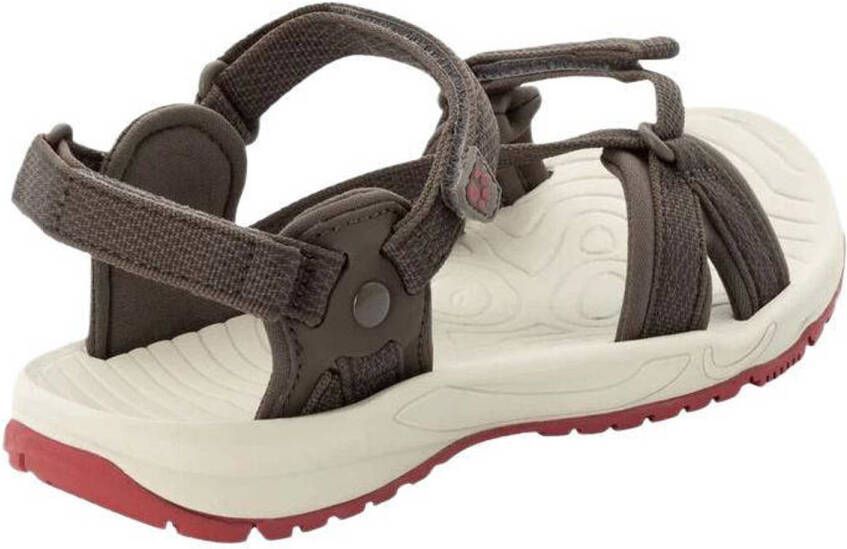 Jack Wolfskin Lakewood Rise outdoor sandalen bruin