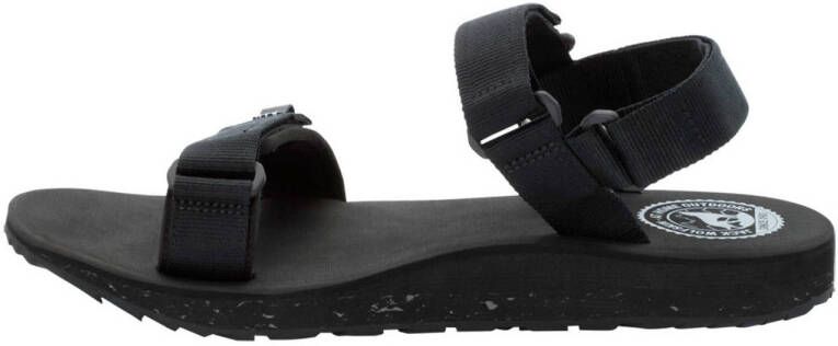 Jack Wolfskin Outfresh outdoor sandalen zwart grijs