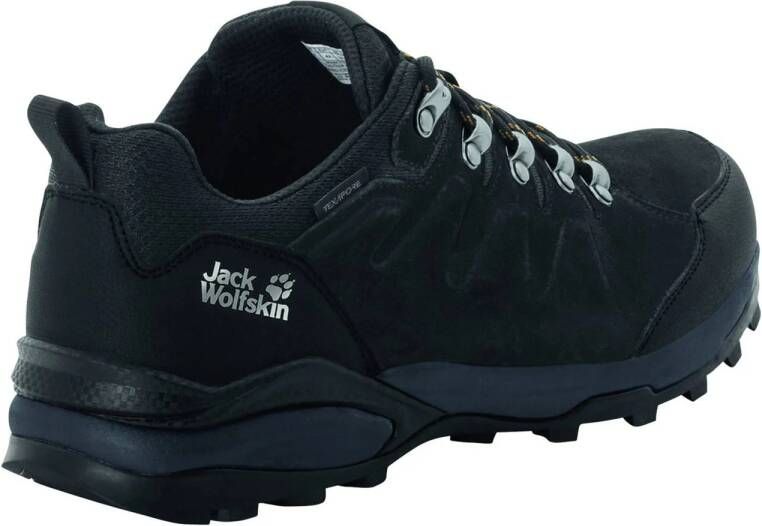 Jack Wolfskin Refugio Texapore Low wandelschoenen antraciet geel