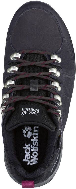 Jack Wolfskin Refugio TExapore Low wandelschoenen antraciet paars