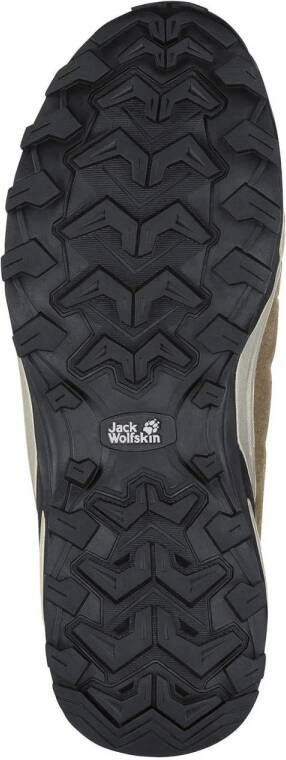 Jack Wolfskin Refugio TExapore Low wandelschoenen bruin oranje