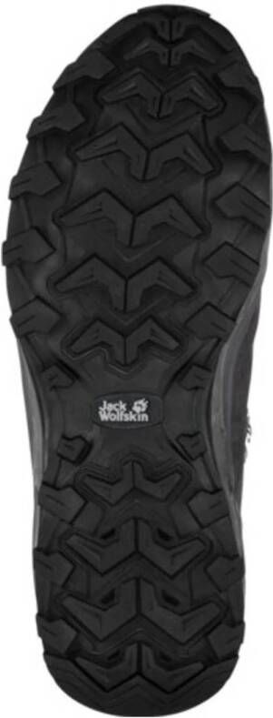 Jack Wolfskin Refugio Texapore Mid wandelschoenen antraciet paars