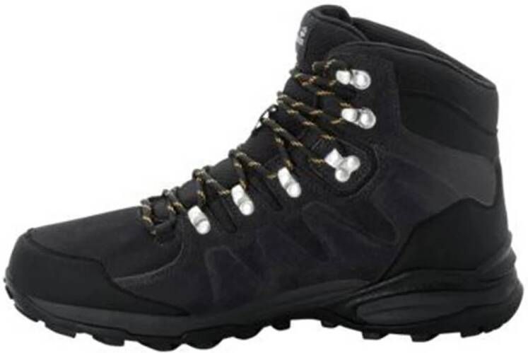Jack Wolfskin Refugio Texapore Mid wandelschoenen zwart