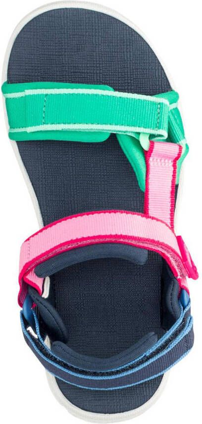 Jack Wolfskin Seven Seas 3 sandalen blauw groen roze kids