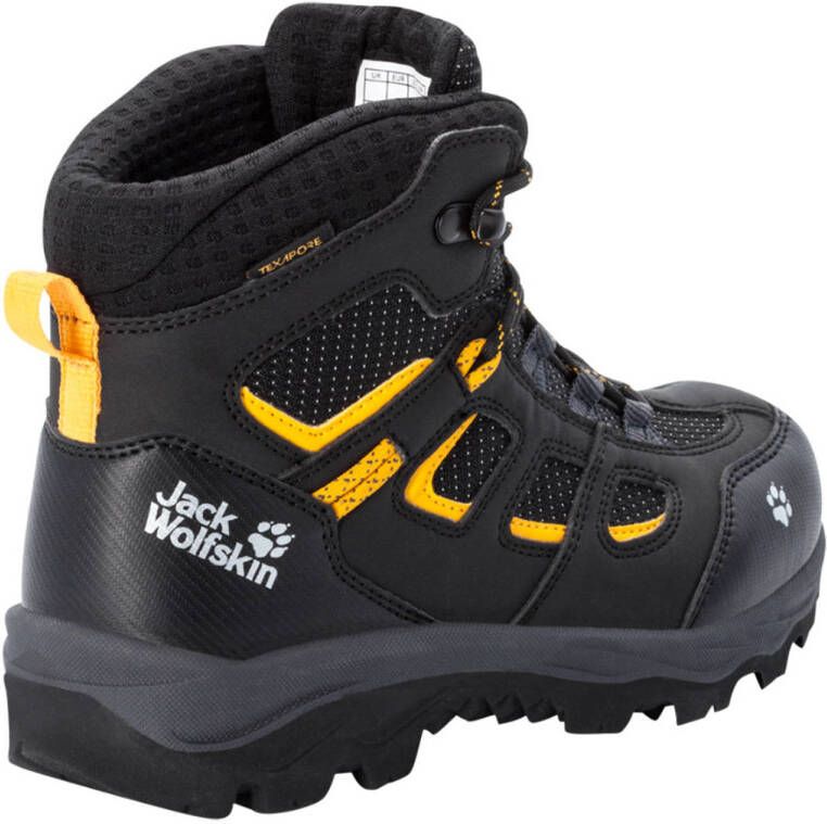 Jack Wolfskin VOJO wandelschoenen zwart geel kids