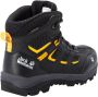 Jack Wolfskin Vojo Texapore Mid Kids Waterdichte wandelschoenen Kinderen black burly yellow - Thumbnail 4