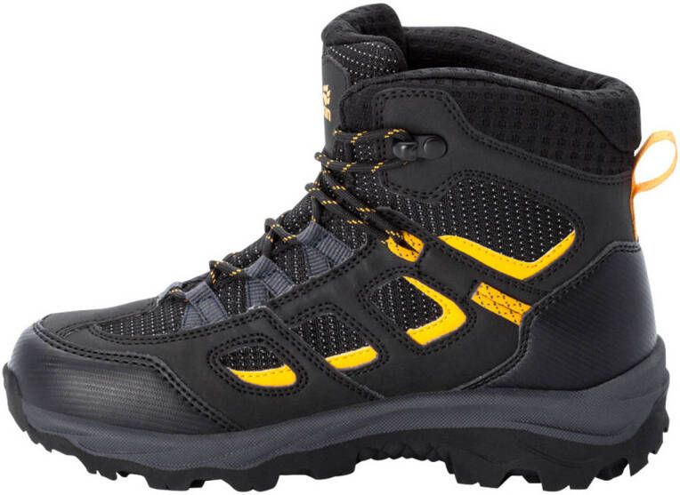 Jack Wolfskin VOJO wandelschoenen zwart geel kids