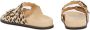 JOSH V Meciag slippers met panterprint beige bruin - Thumbnail 7