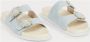JOSH V MECIA sandalen van denim met logodessin Light Blauw Denim Polyester - Thumbnail 3