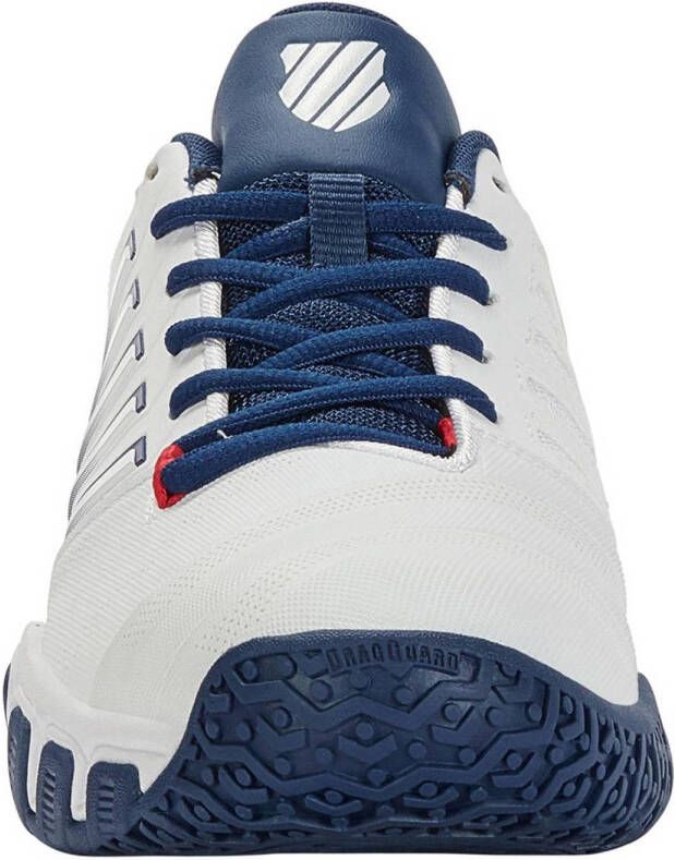 K-Swiss Bigshot Light Omni 4 tennisschoenen wit donkerblauw rood