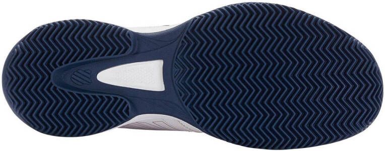 K-Swiss Court Express tennisschoenen wit donkerblauw