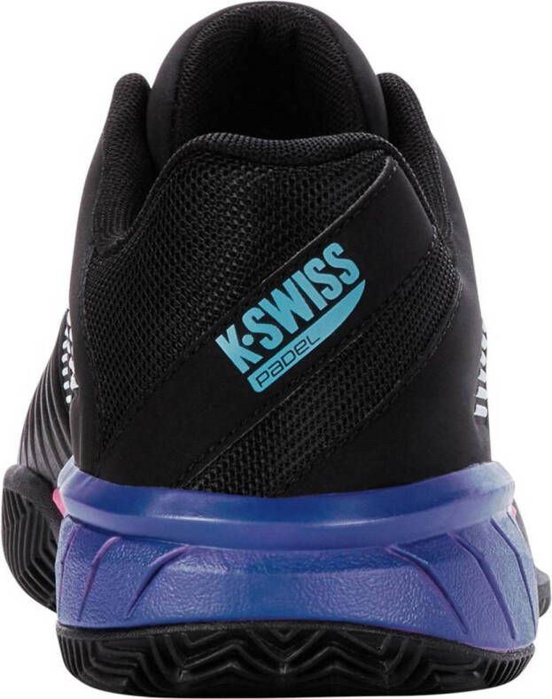 K-Swiss Express Light 3 HB padelschoenen zwart blauw roze